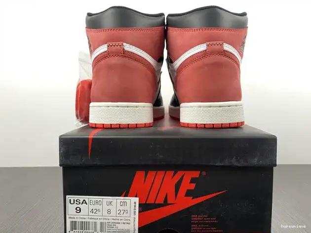 HYPE 'Track Jordan OG High Red' Air Retro 1 555088-112 0605